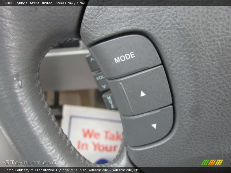 Steel Gray / Gray 2008 Hyundai Azera Limited