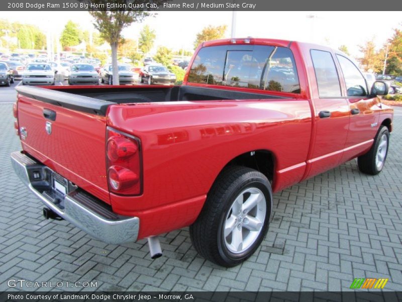  2008 Ram 1500 Big Horn Edition Quad Cab Flame Red