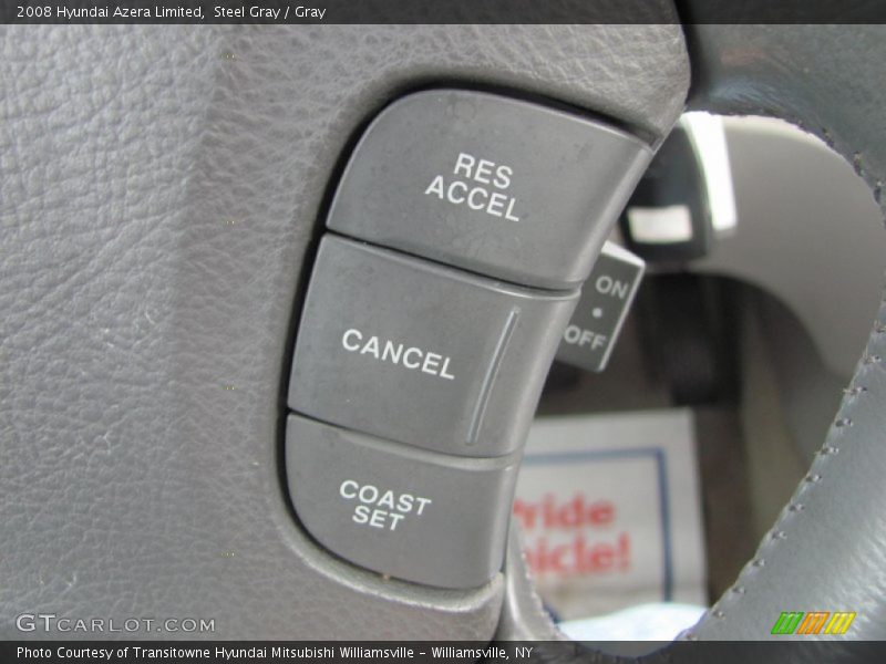 Steel Gray / Gray 2008 Hyundai Azera Limited