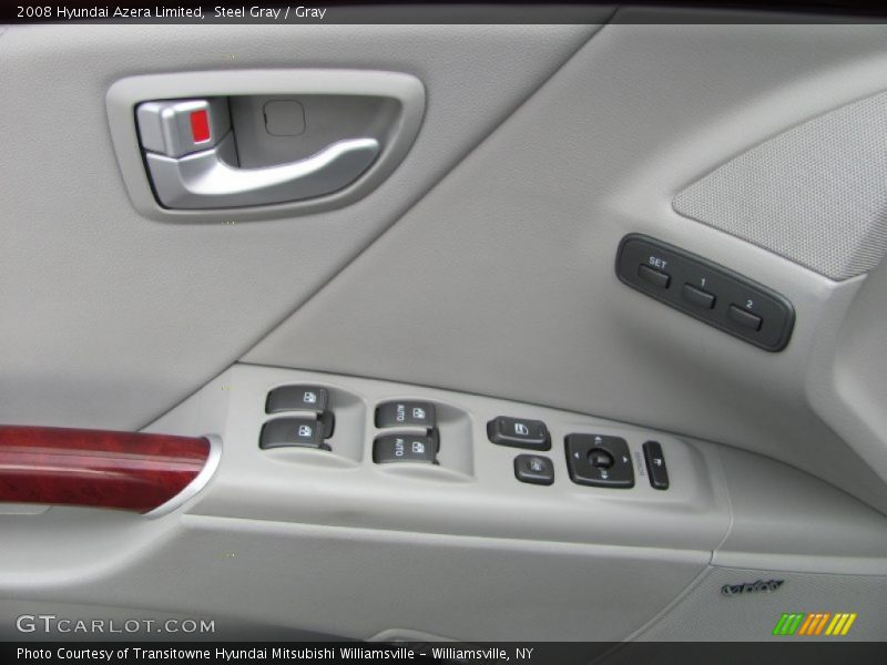Steel Gray / Gray 2008 Hyundai Azera Limited