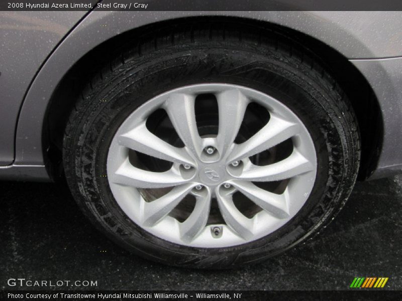 Steel Gray / Gray 2008 Hyundai Azera Limited