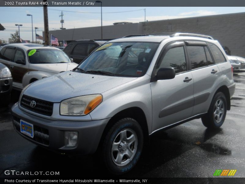 Titanium Metallic / Gray 2002 Toyota RAV4 4WD