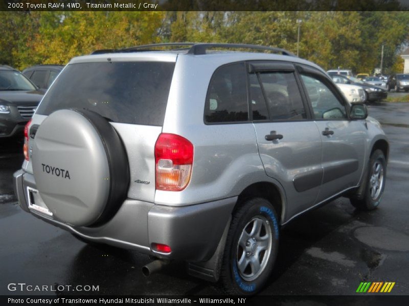 Titanium Metallic / Gray 2002 Toyota RAV4 4WD