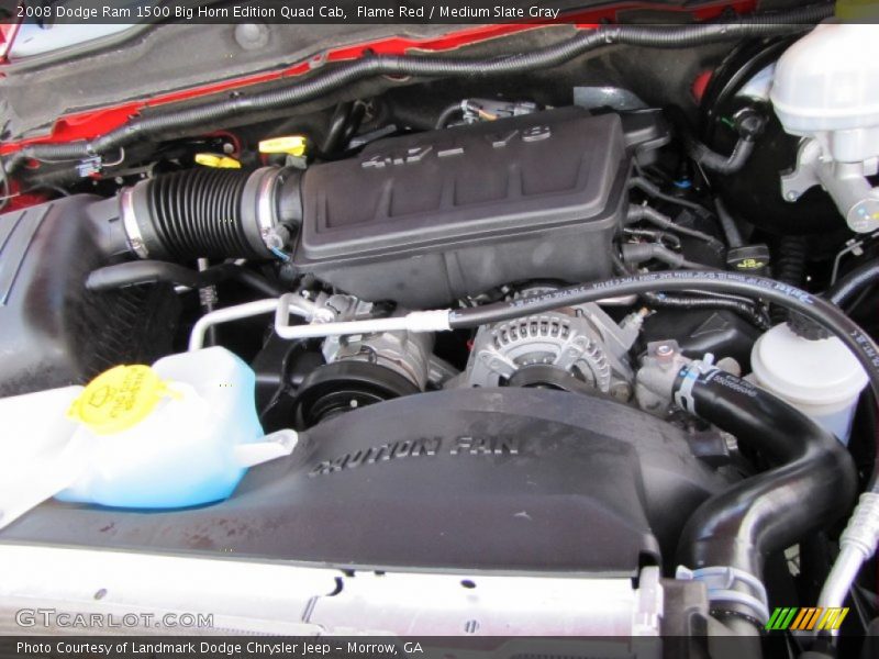  2008 Ram 1500 Big Horn Edition Quad Cab Engine - 4.7 Liter SOHC 16-Valve Flex Fuel Magnum V8
