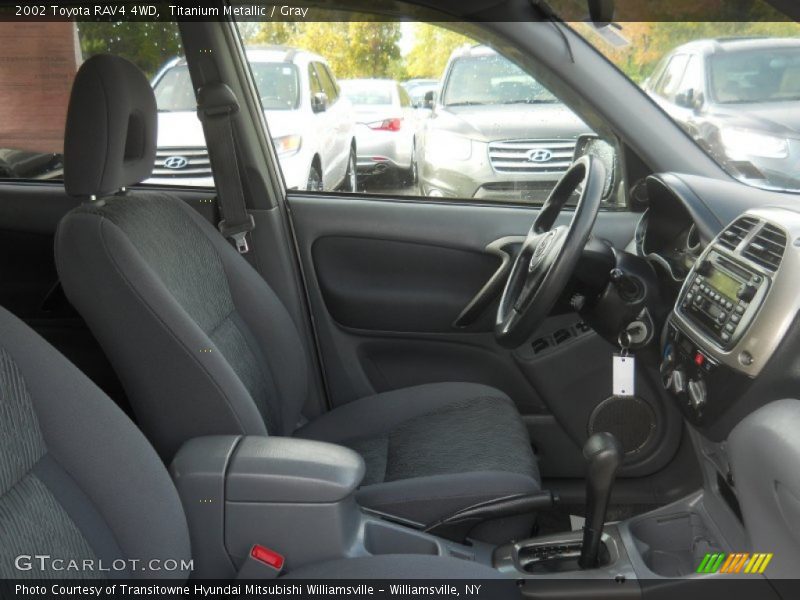 Titanium Metallic / Gray 2002 Toyota RAV4 4WD