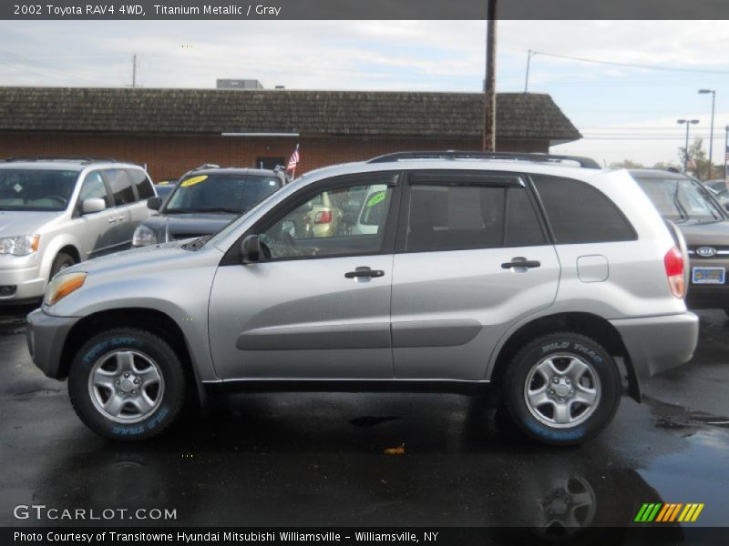 Titanium Metallic / Gray 2002 Toyota RAV4 4WD