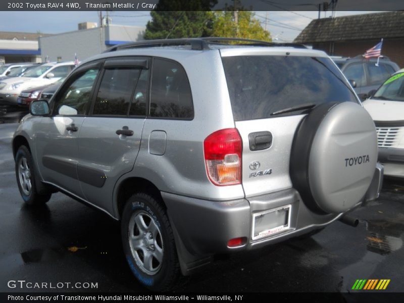 Titanium Metallic / Gray 2002 Toyota RAV4 4WD