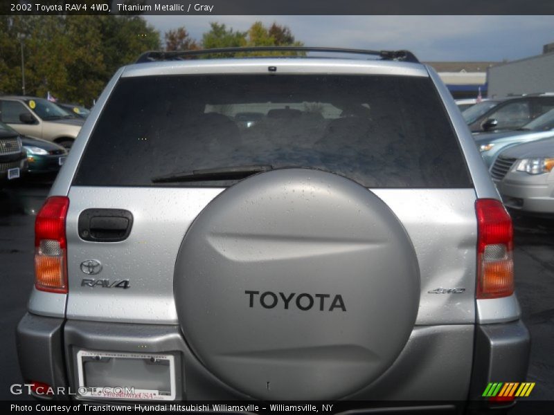 Titanium Metallic / Gray 2002 Toyota RAV4 4WD
