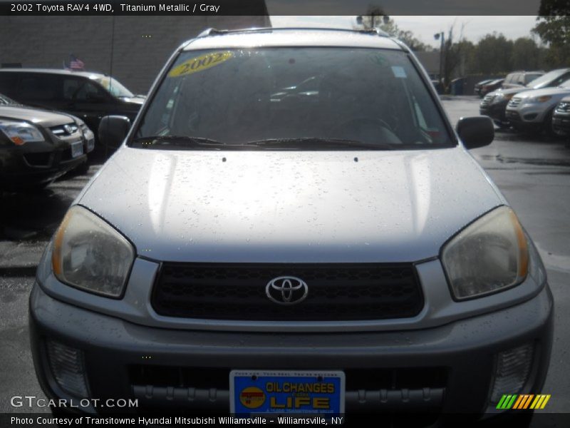 Titanium Metallic / Gray 2002 Toyota RAV4 4WD