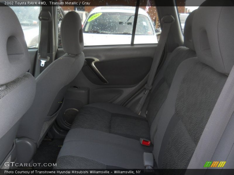 Titanium Metallic / Gray 2002 Toyota RAV4 4WD