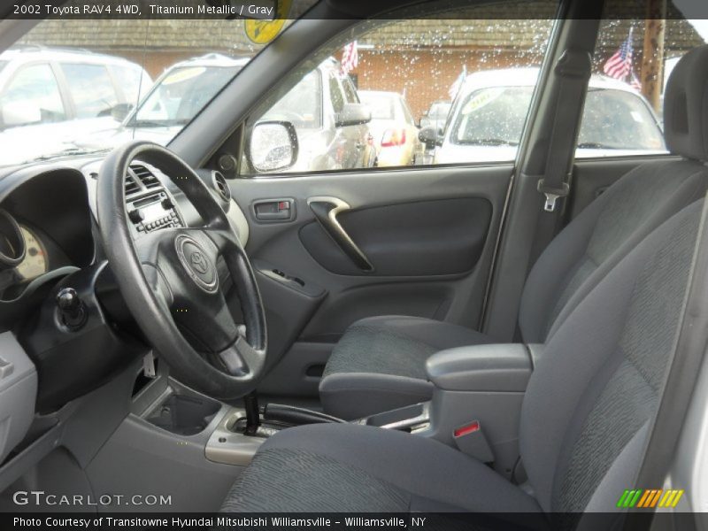 Titanium Metallic / Gray 2002 Toyota RAV4 4WD
