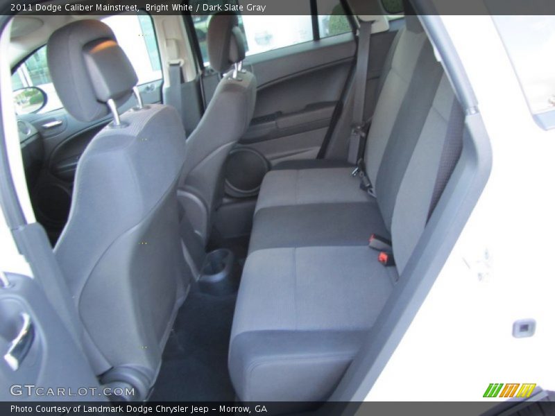 Bright White / Dark Slate Gray 2011 Dodge Caliber Mainstreet