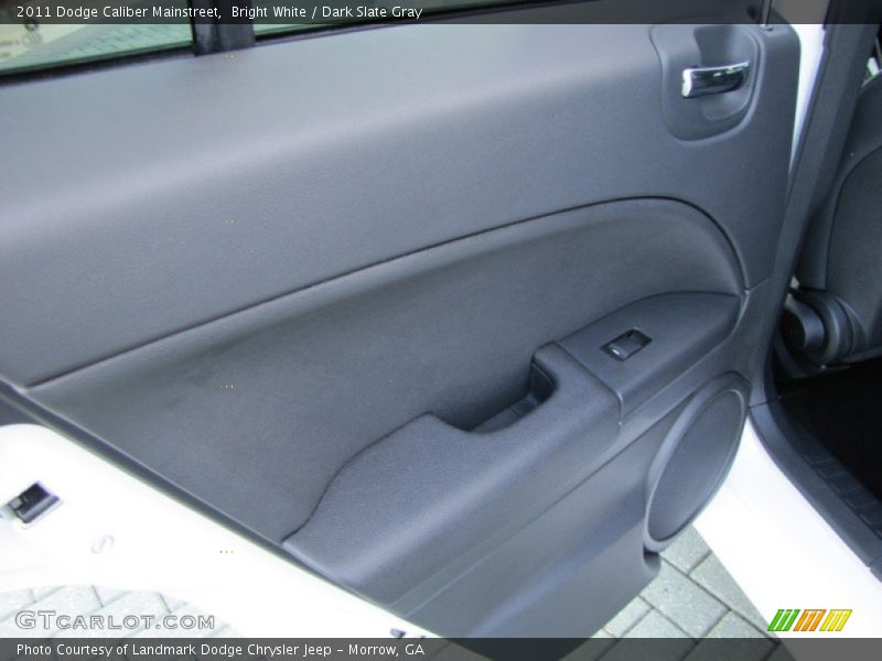 Bright White / Dark Slate Gray 2011 Dodge Caliber Mainstreet