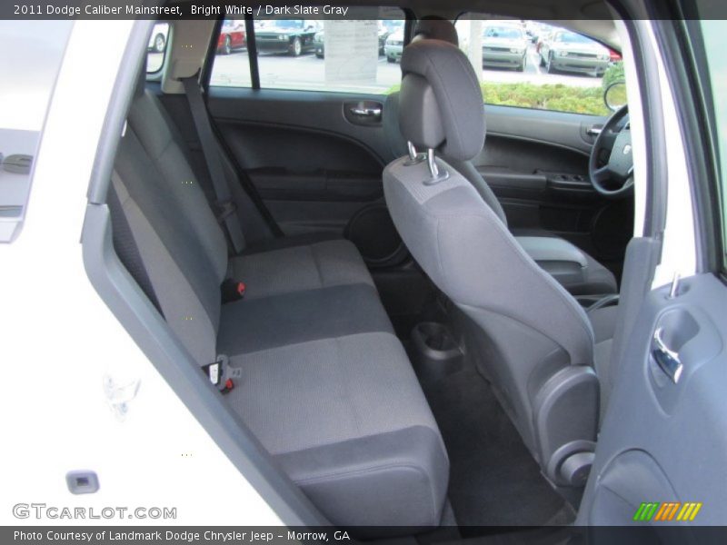 Bright White / Dark Slate Gray 2011 Dodge Caliber Mainstreet