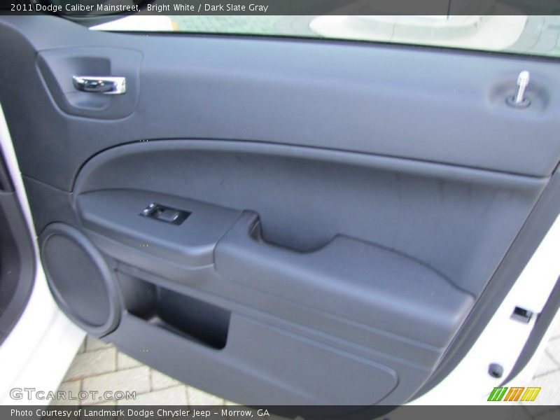 Bright White / Dark Slate Gray 2011 Dodge Caliber Mainstreet
