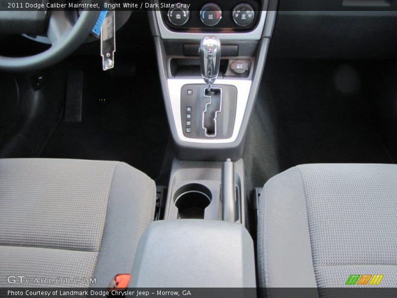 Bright White / Dark Slate Gray 2011 Dodge Caliber Mainstreet