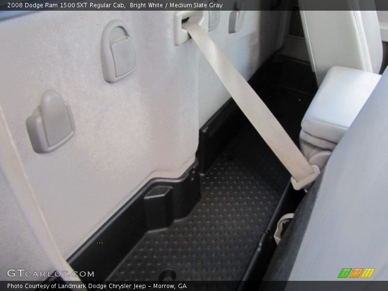 Bright White / Medium Slate Gray 2008 Dodge Ram 1500 SXT Regular Cab