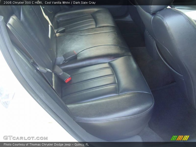 Cool Vanilla White / Dark Slate Gray 2008 Chrysler 300 C HEMI