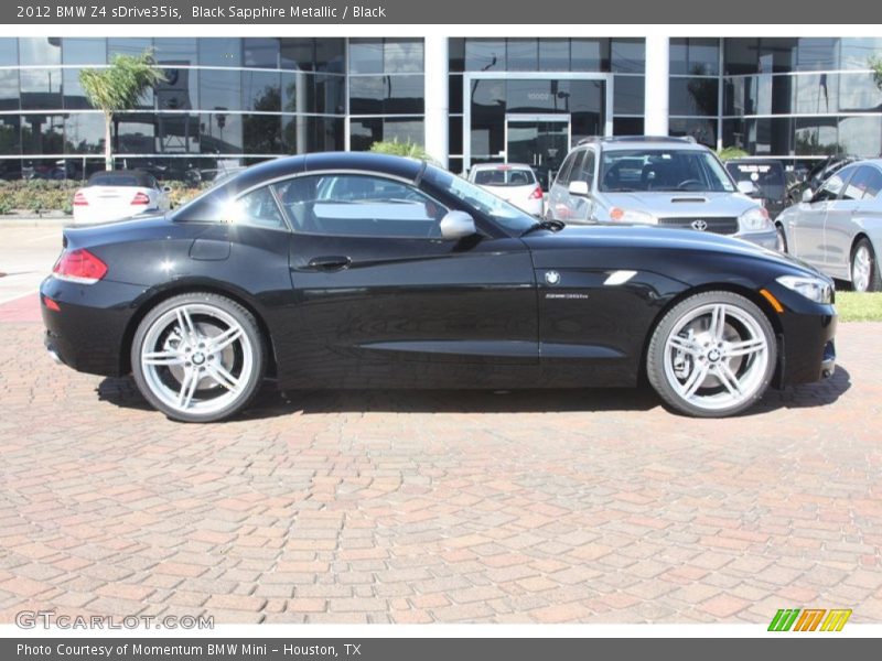 Black Sapphire Metallic / Black 2012 BMW Z4 sDrive35is