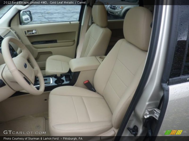  2012 Escape Limited 4WD Camel Interior