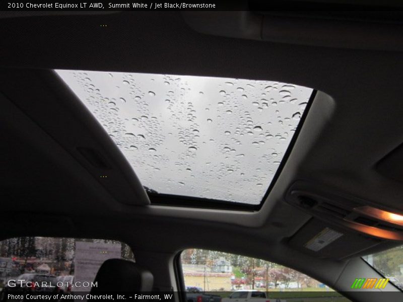 Summit White / Jet Black/Brownstone 2010 Chevrolet Equinox LT AWD