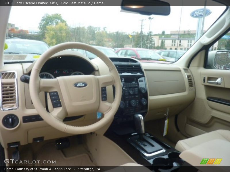 Dashboard of 2012 Escape Limited 4WD