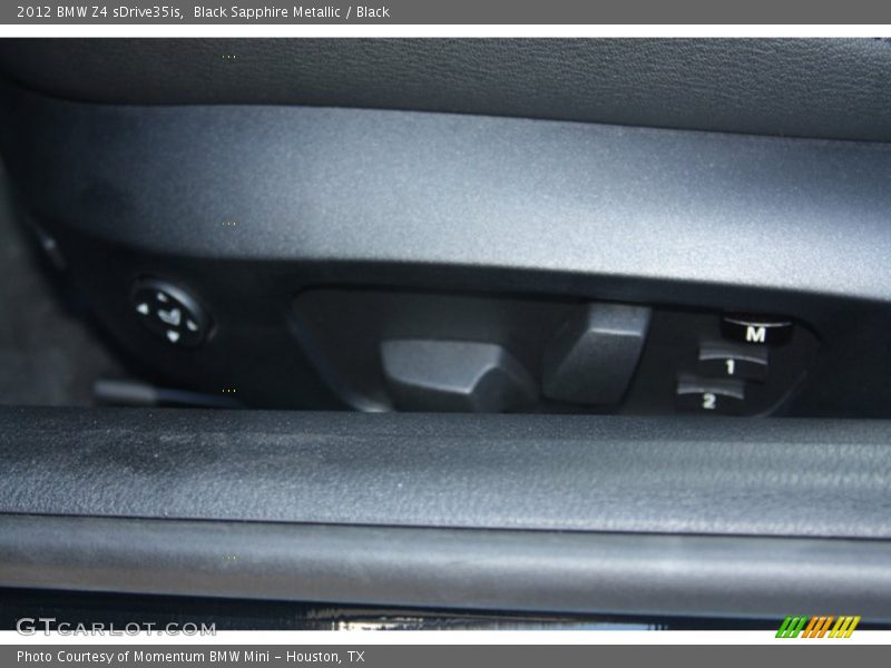 Black Sapphire Metallic / Black 2012 BMW Z4 sDrive35is
