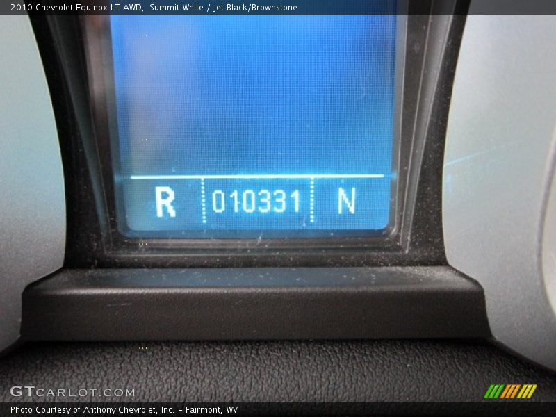 Summit White / Jet Black/Brownstone 2010 Chevrolet Equinox LT AWD