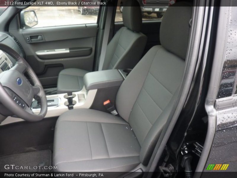 Ebony Black / Charcoal Black 2012 Ford Escape XLT 4WD