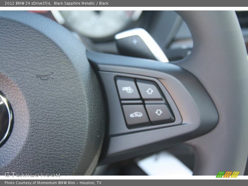 Black Sapphire Metallic / Black 2012 BMW Z4 sDrive35is