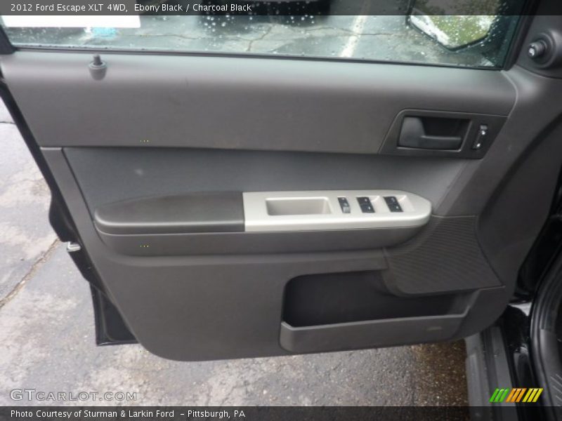 Ebony Black / Charcoal Black 2012 Ford Escape XLT 4WD