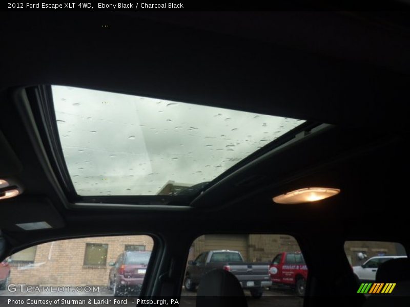Ebony Black / Charcoal Black 2012 Ford Escape XLT 4WD