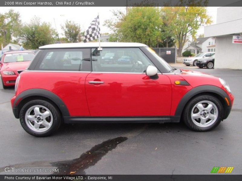 Chili Red / Grey/Black 2008 Mini Cooper Hardtop