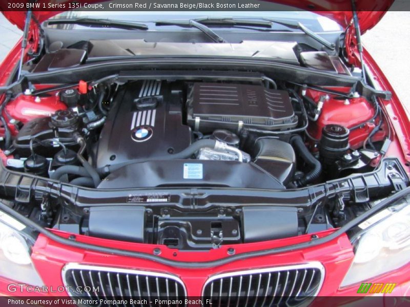  2009 1 Series 135i Coupe Engine - 3.0 Liter Twin-Turbocharged DOHC 24-Valve VVT Inline 6 Cylinder