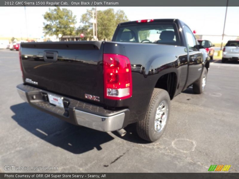 Onyx Black / Dark Titanium 2012 GMC Sierra 1500 Regular Cab