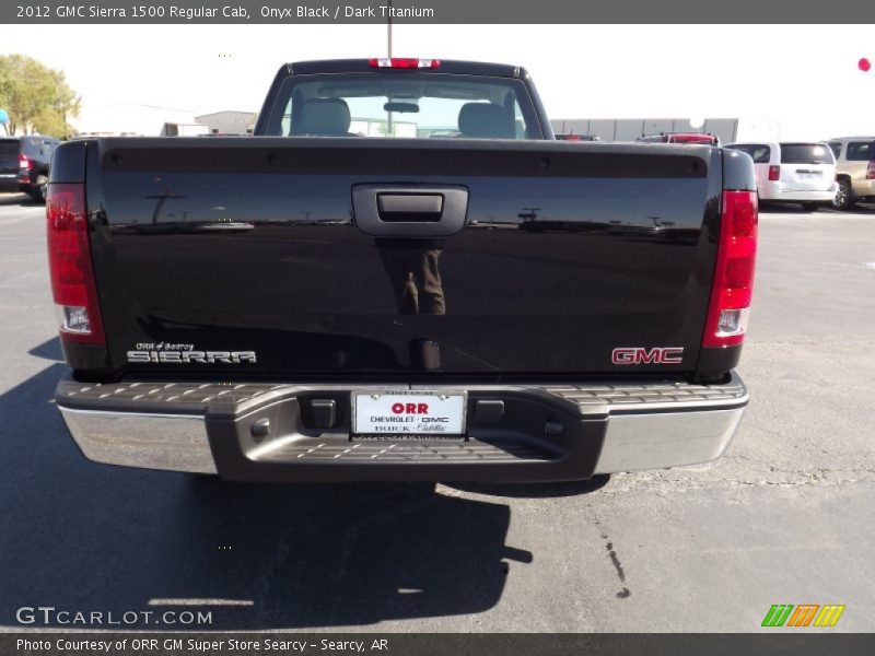 Onyx Black / Dark Titanium 2012 GMC Sierra 1500 Regular Cab