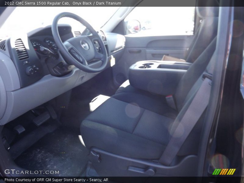 Onyx Black / Dark Titanium 2012 GMC Sierra 1500 Regular Cab