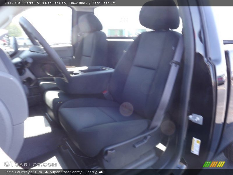 Onyx Black / Dark Titanium 2012 GMC Sierra 1500 Regular Cab