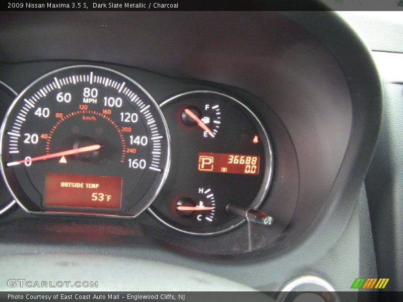 Dark Slate Metallic / Charcoal 2009 Nissan Maxima 3.5 S