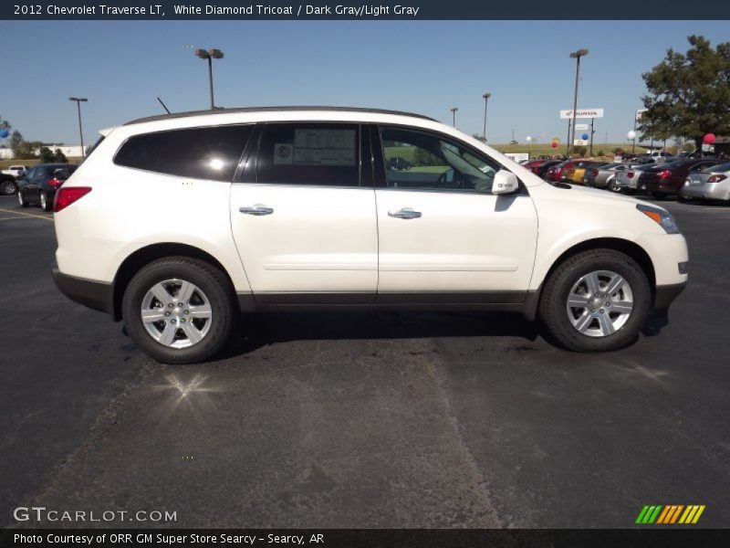  2012 Traverse LT White Diamond Tricoat