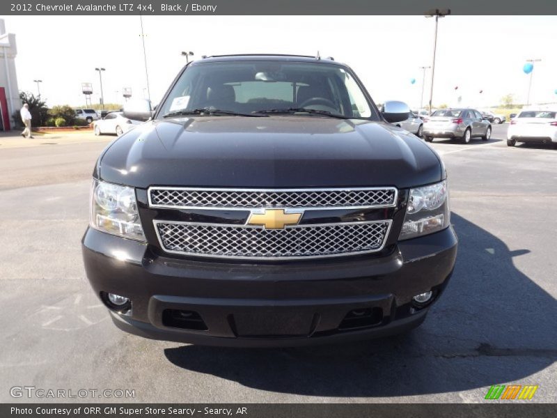 Black / Ebony 2012 Chevrolet Avalanche LTZ 4x4