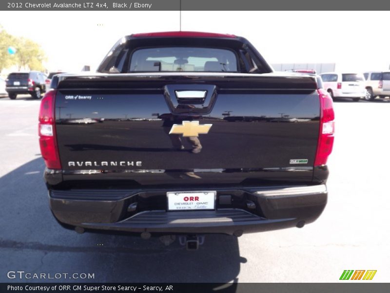 Black / Ebony 2012 Chevrolet Avalanche LTZ 4x4