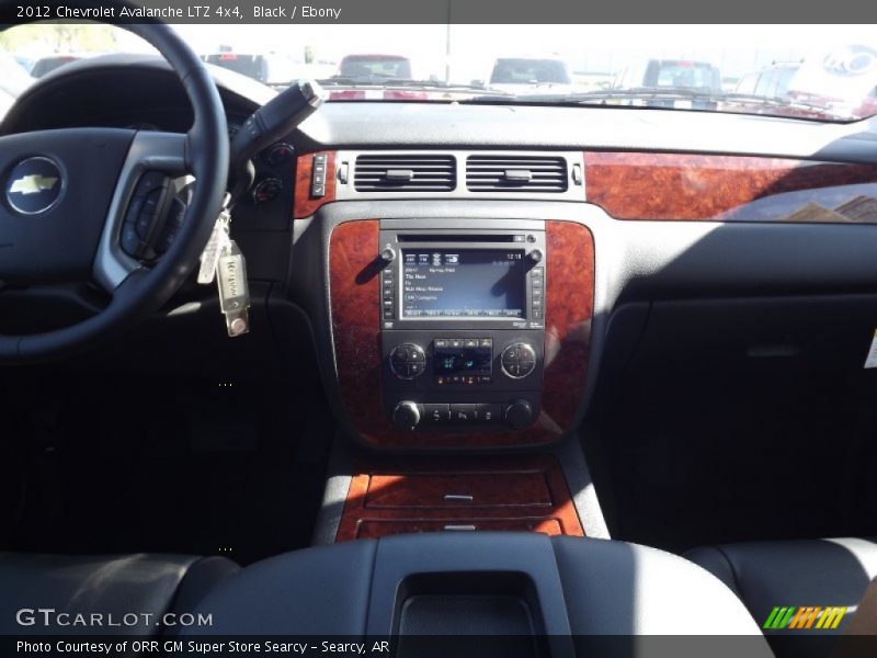 Black / Ebony 2012 Chevrolet Avalanche LTZ 4x4