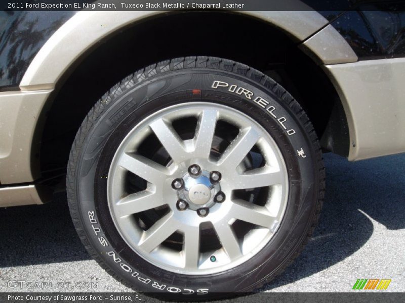 Tuxedo Black Metallic / Chaparral Leather 2011 Ford Expedition EL King Ranch