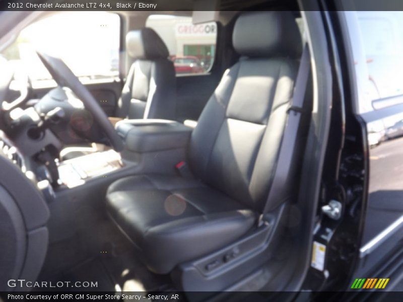 Black / Ebony 2012 Chevrolet Avalanche LTZ 4x4