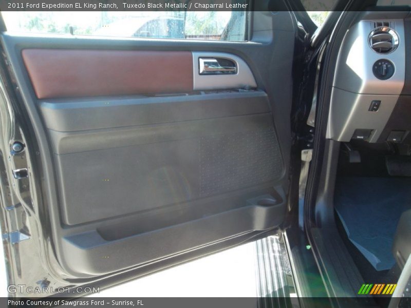 Tuxedo Black Metallic / Chaparral Leather 2011 Ford Expedition EL King Ranch