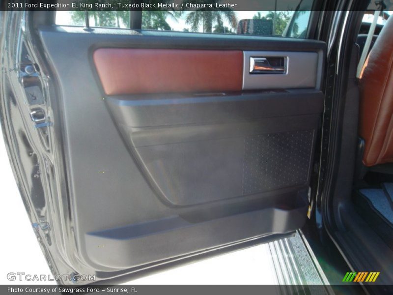 Tuxedo Black Metallic / Chaparral Leather 2011 Ford Expedition EL King Ranch