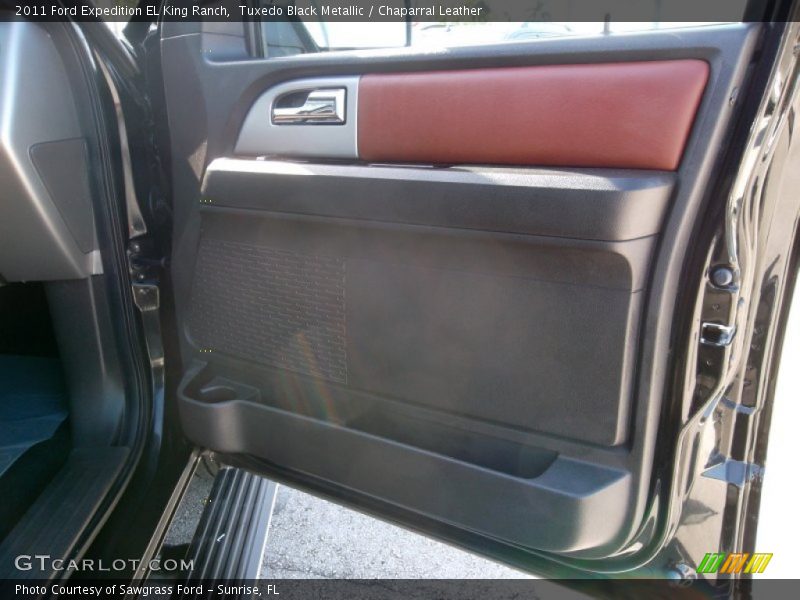 Tuxedo Black Metallic / Chaparral Leather 2011 Ford Expedition EL King Ranch