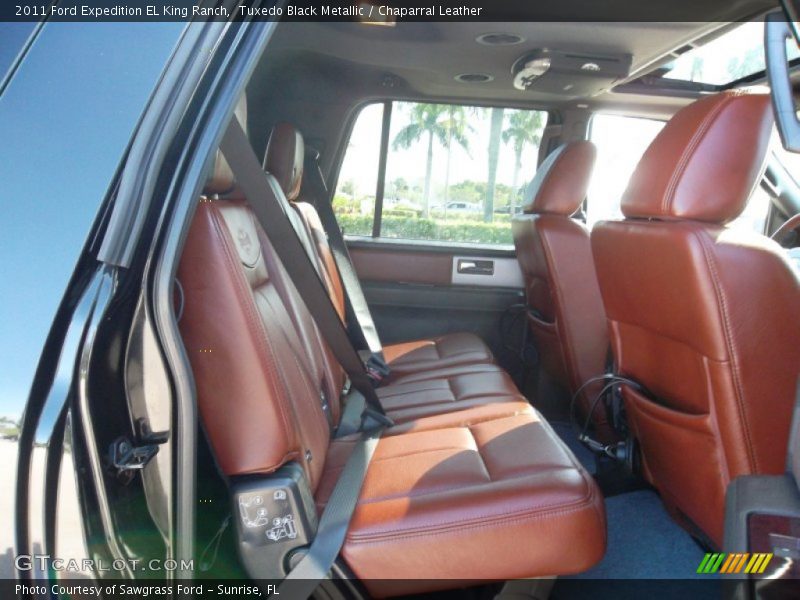 Tuxedo Black Metallic / Chaparral Leather 2011 Ford Expedition EL King Ranch