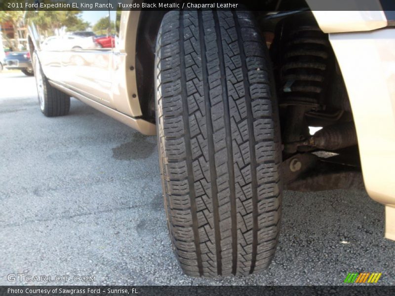 Tuxedo Black Metallic / Chaparral Leather 2011 Ford Expedition EL King Ranch